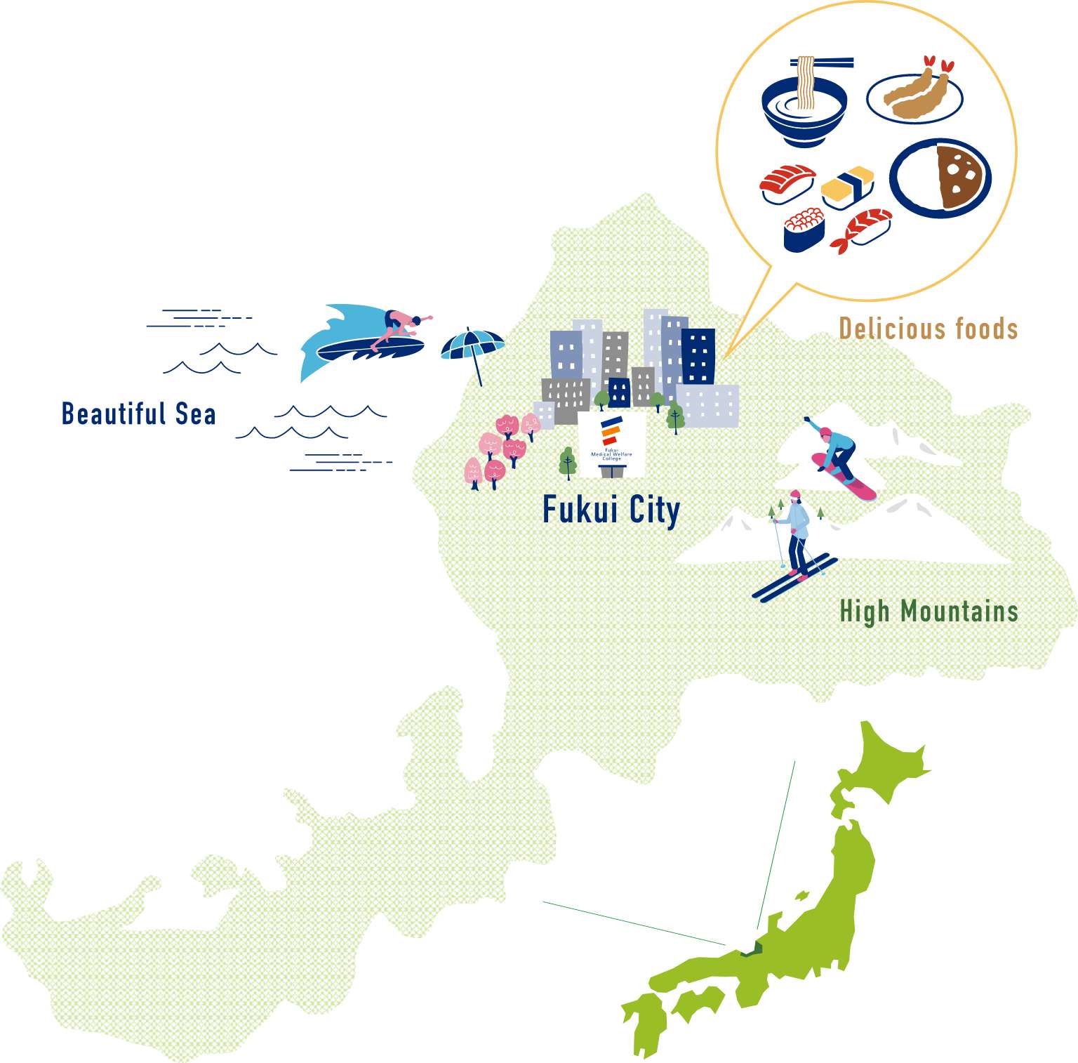 fukui Map